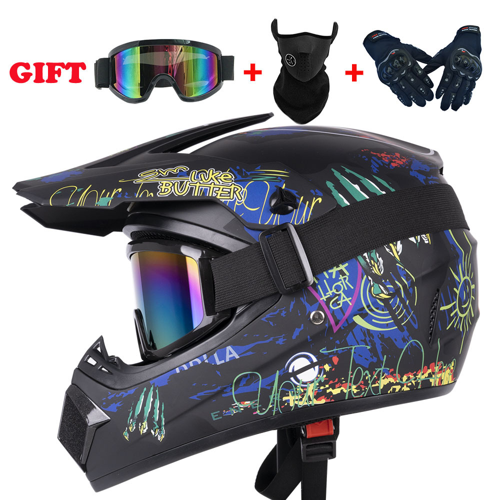 Motorcycle Gear You Need - ต้องการอุปกรณ์สำหรับเด็ก หมวกกันน็อคเต็มใบสำหรับมอเตอร์ไซค์ อุปกรณ์สำหรับรถวิบาก แว่นตาป้องกันสำหรับออฟโรด และถุงมือป้องกันสำหรับปั่นจักรยาน
