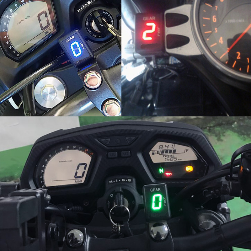 ตัวบ่งชี้เกียร์รถจักรยานยนต์ 1 - Motorcycle Gear You Need บทวิจารณ์และราคา